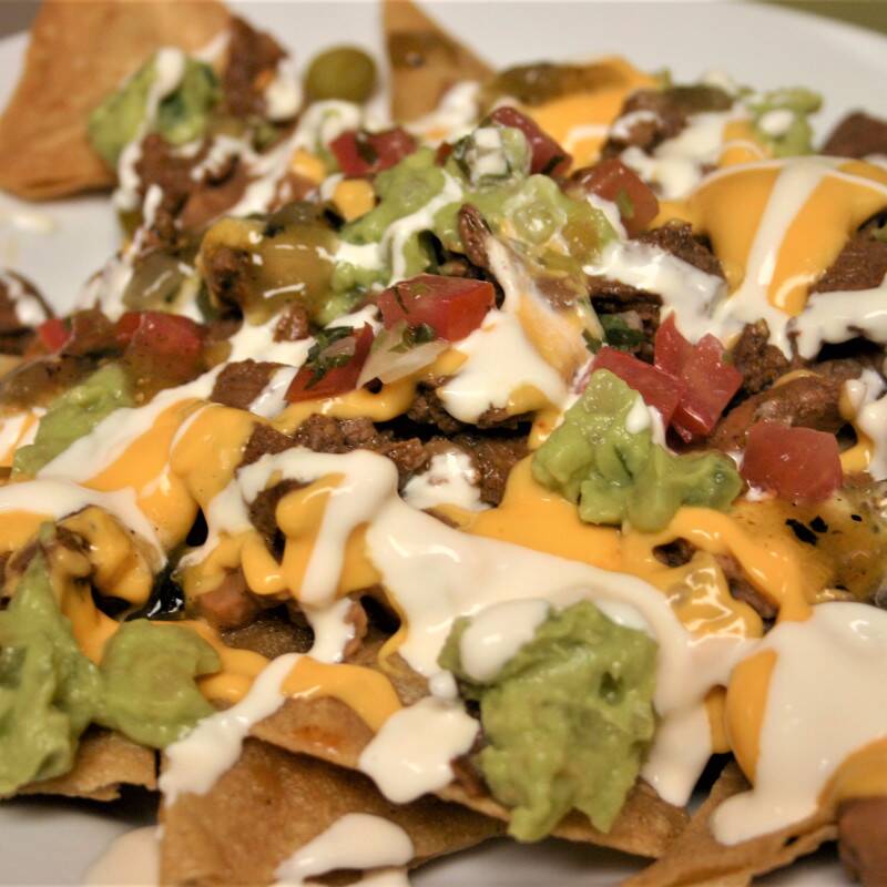 promo Nachos con Asada