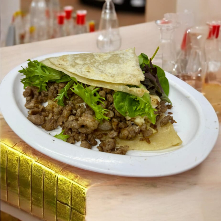Sincronizada de Bistec