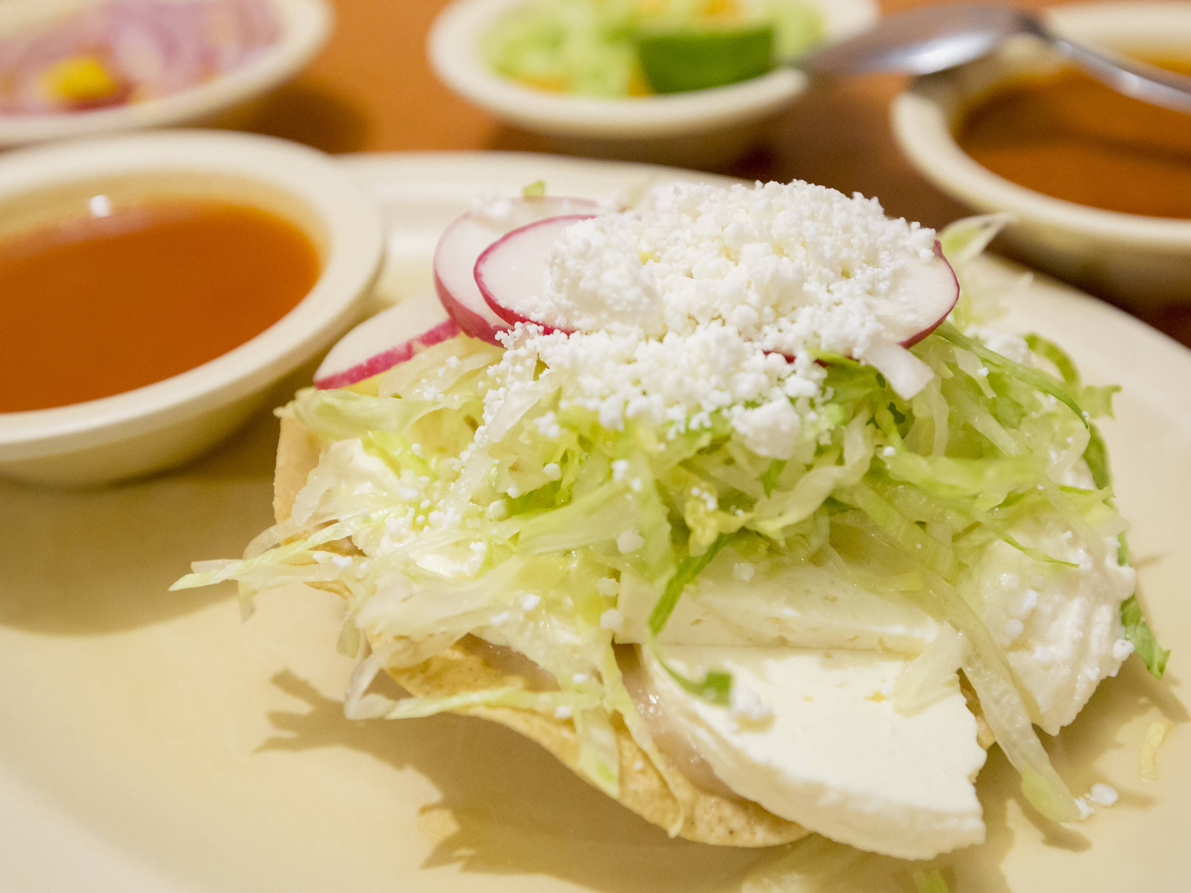Tostada de panela.