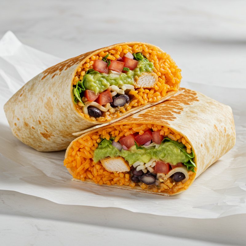 Wrap Pollo Mexicano