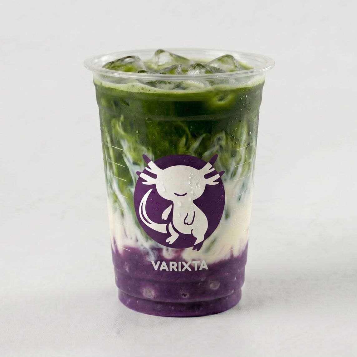 Matcha Taro Latte