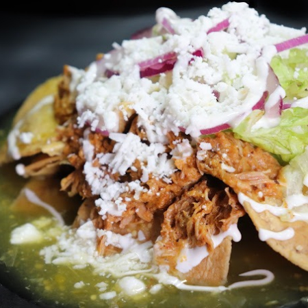 Combo Chilaquiles, Taco y Bebida