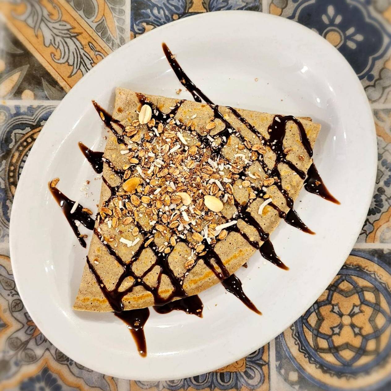 CREPA CON NUTELA Y PLÁTANO