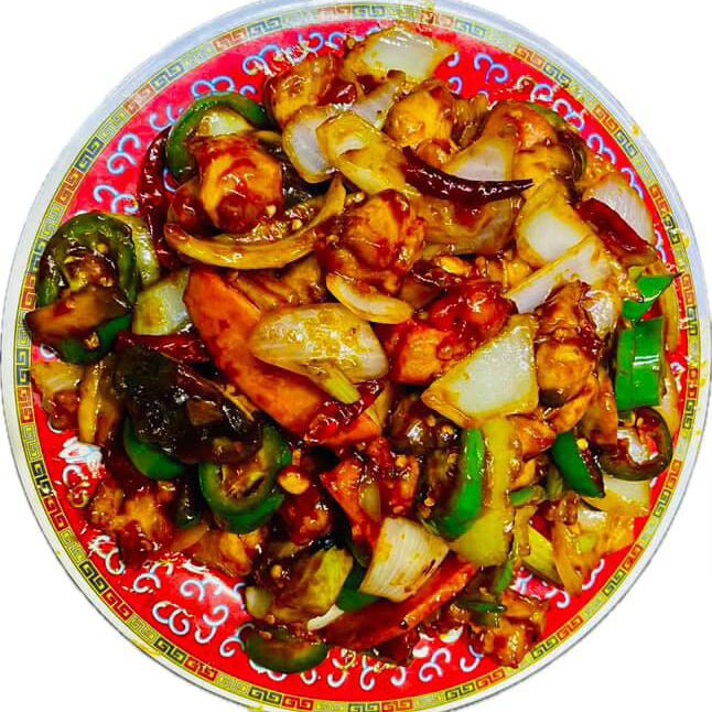 Pollo con Champiñones