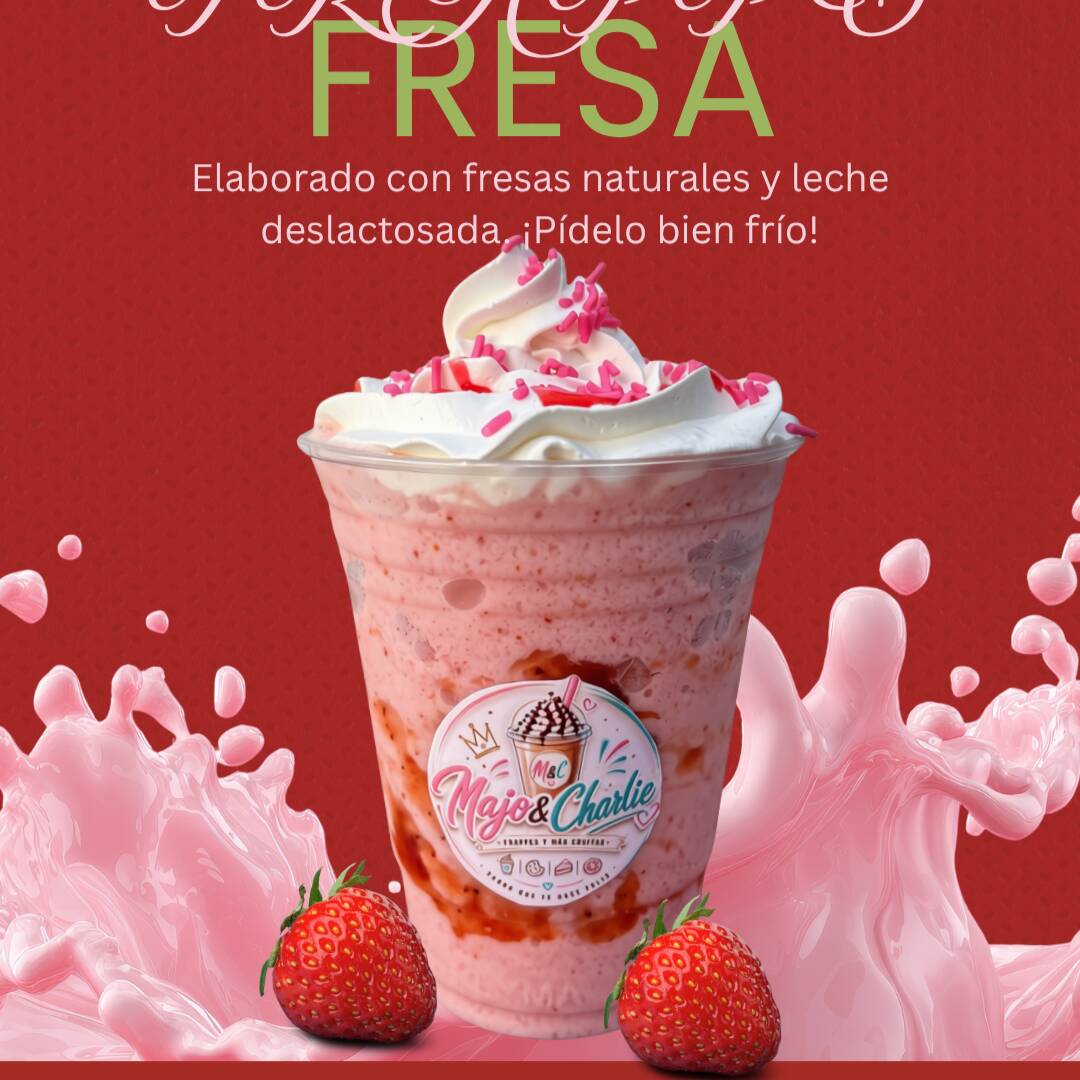 Frappé de Fresa