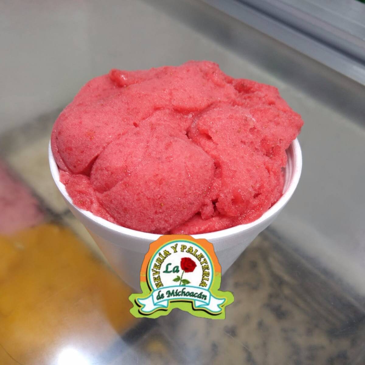 Nieve de Fresa de Agua