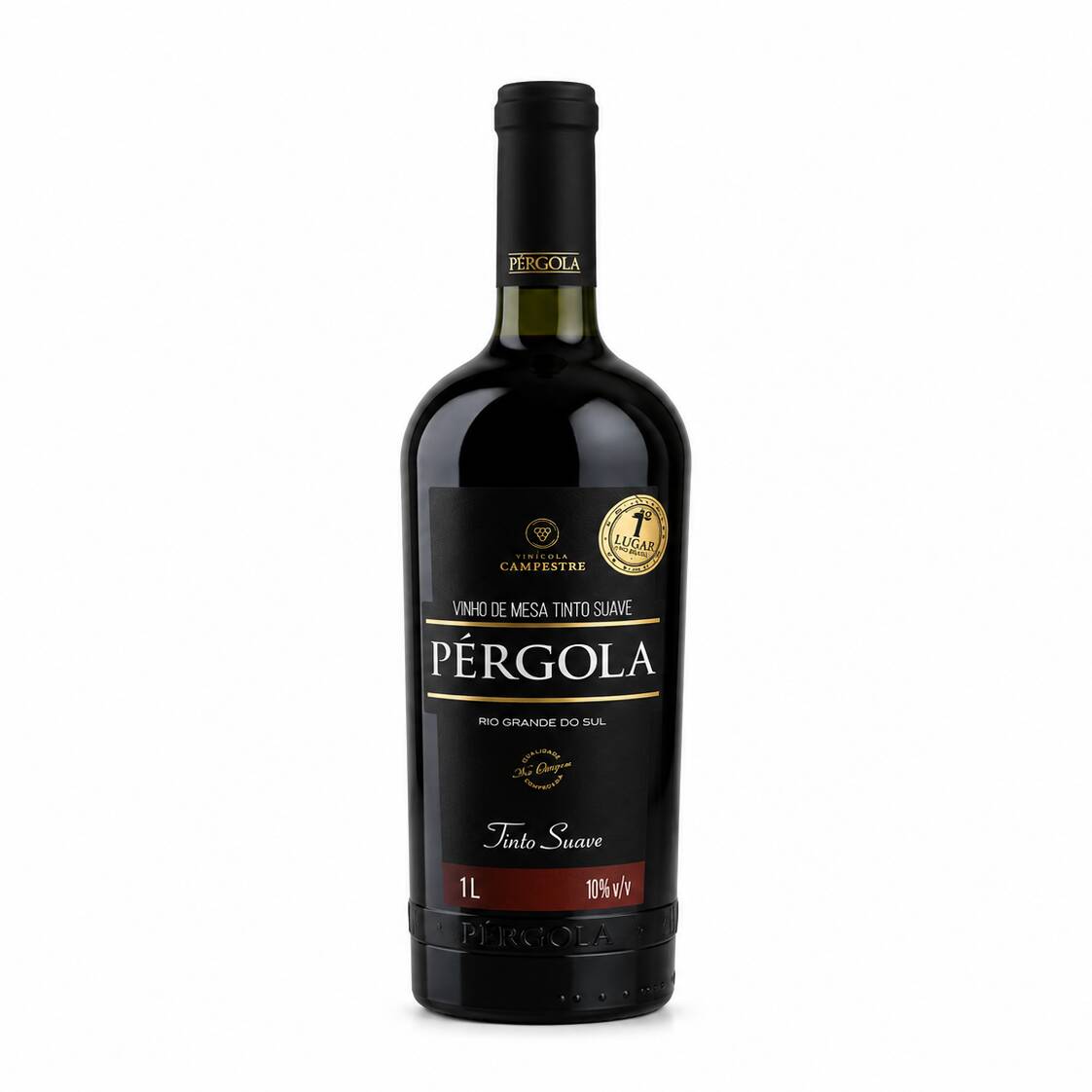 Vinho tinto suave, leve e agradável, com sabor adocicado e fácil de beber. Garrafa de 1 litro, ideal para acompanhar refeições, encontros e momentos especiais. Servir gelado.