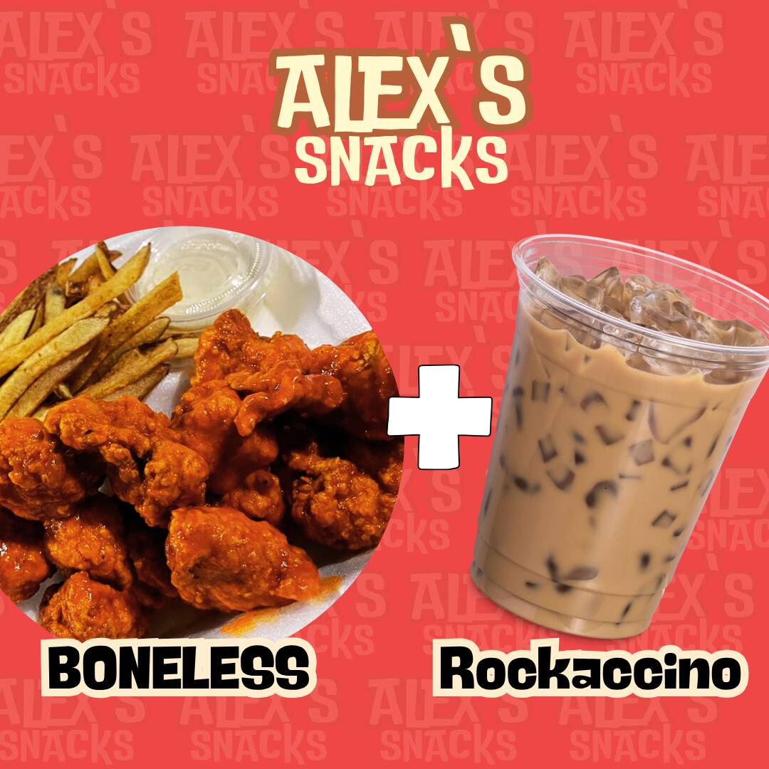 BONELESS + ROCKACCINO
