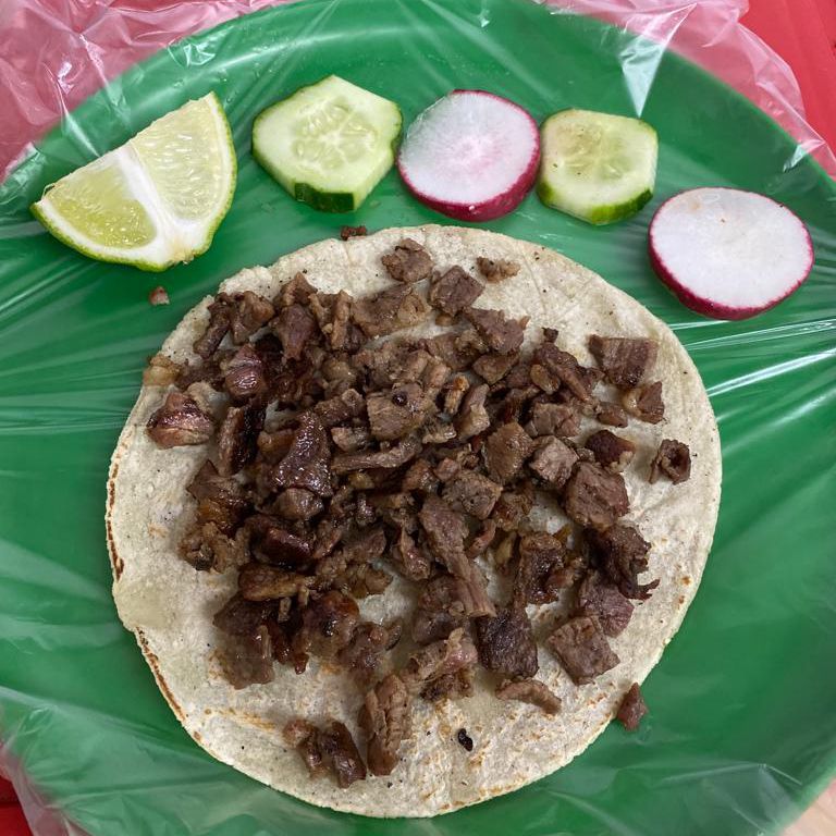 taco de asada-maiz