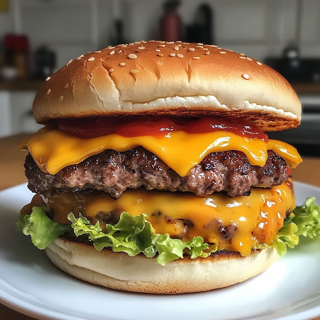Hamburguesa Arrachera Doble