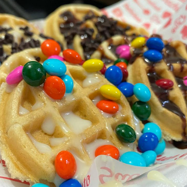Mini Waffles (8 Piezas)