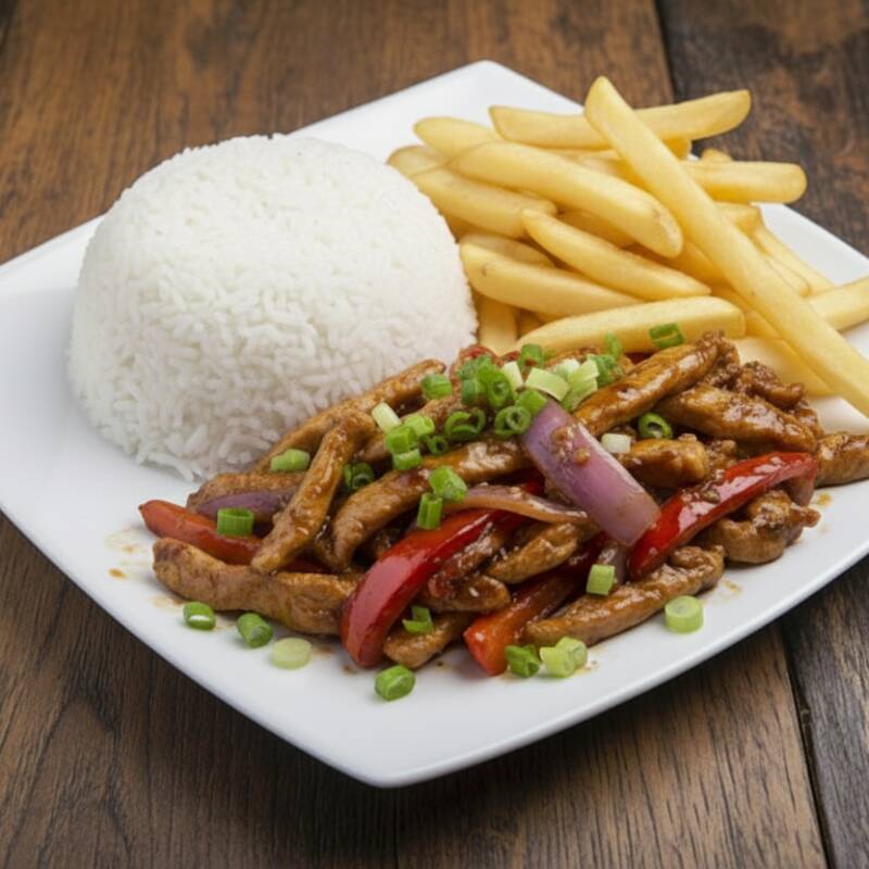 Pollo Saltado