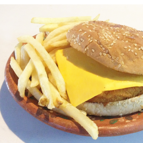 HAMBURGESA DE POLLO