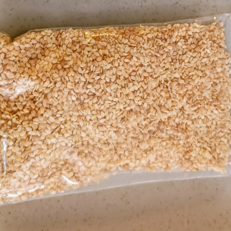 50gr de gergelim branco