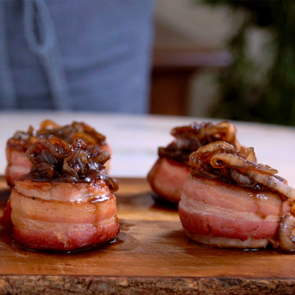 Delicioso lombinho com bacon (unidade)