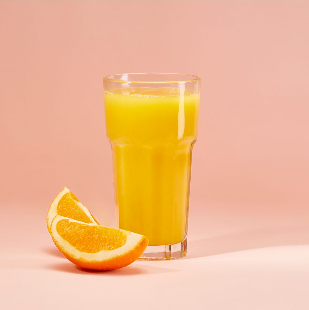 Jugo de Naranja Con Hielo