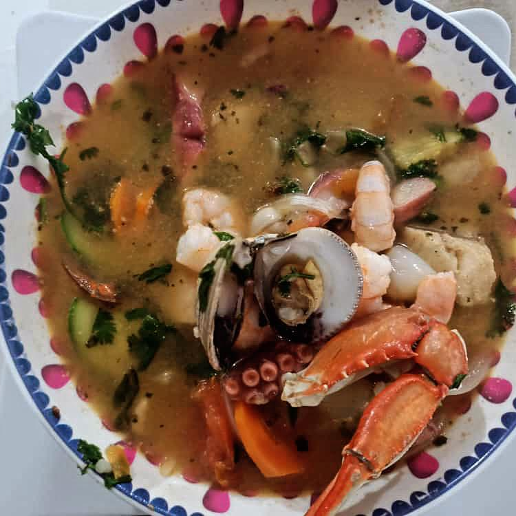 Sopa de Chilpachole de Camarón