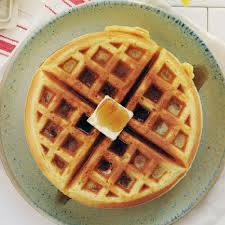 waffles con miel