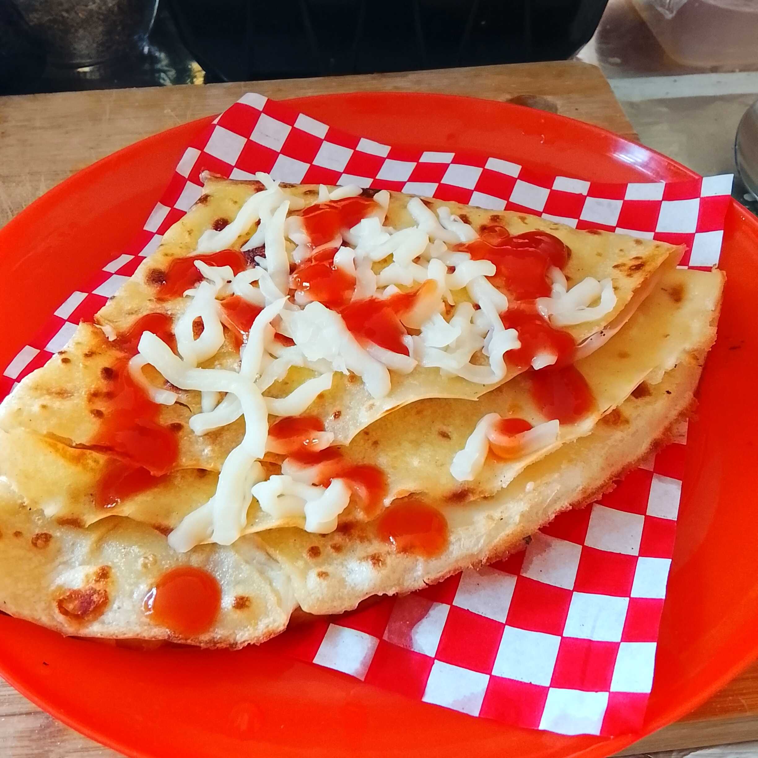 Crepa Hawaiana (Jamón, Queso y Piña)