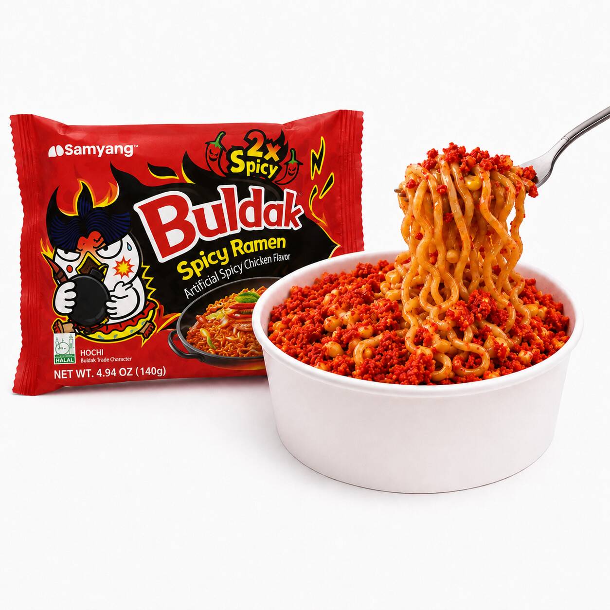 Buldak Spicy X2