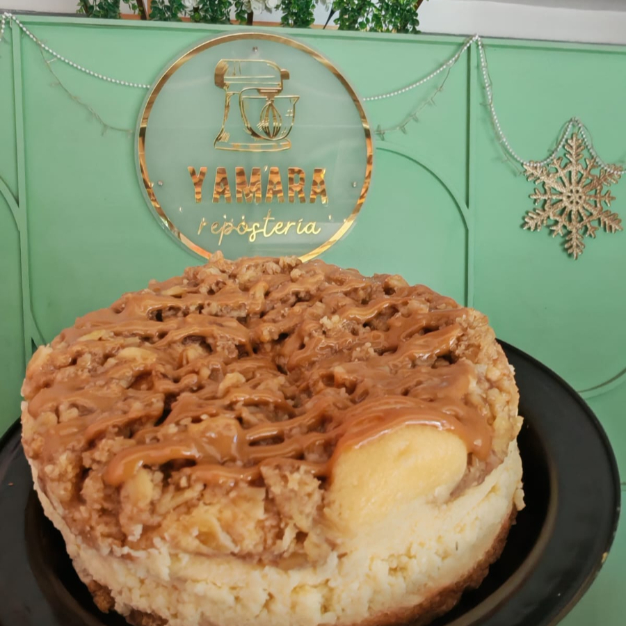Chesse Cake Estrudel de Manzana
