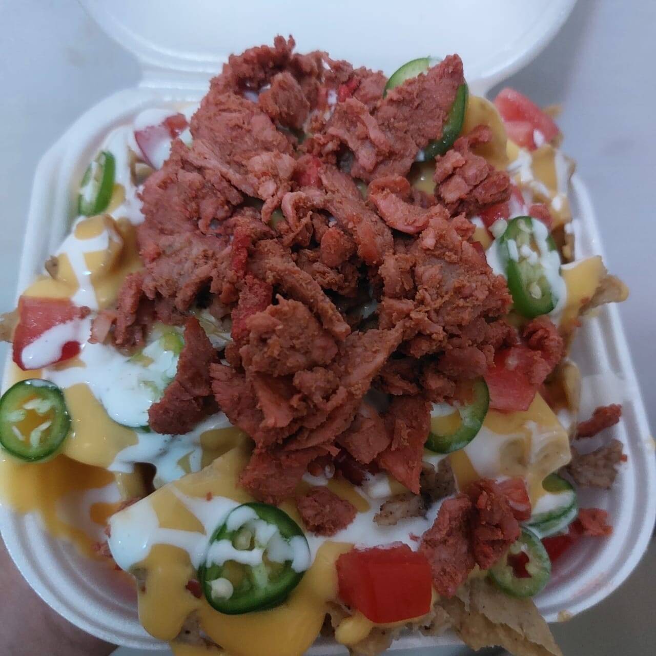 Nachos de Carne Enchilada