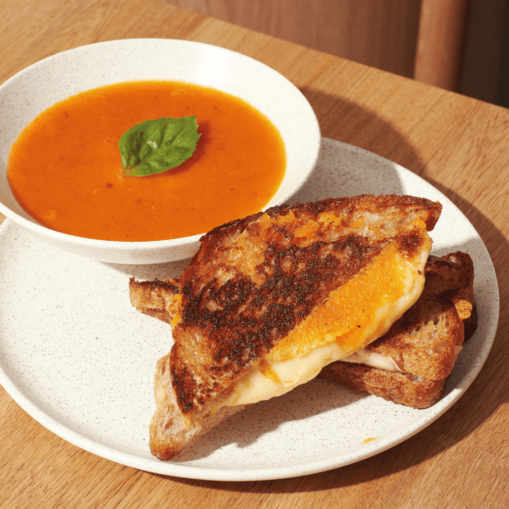 Grilled Cheese con Sopa