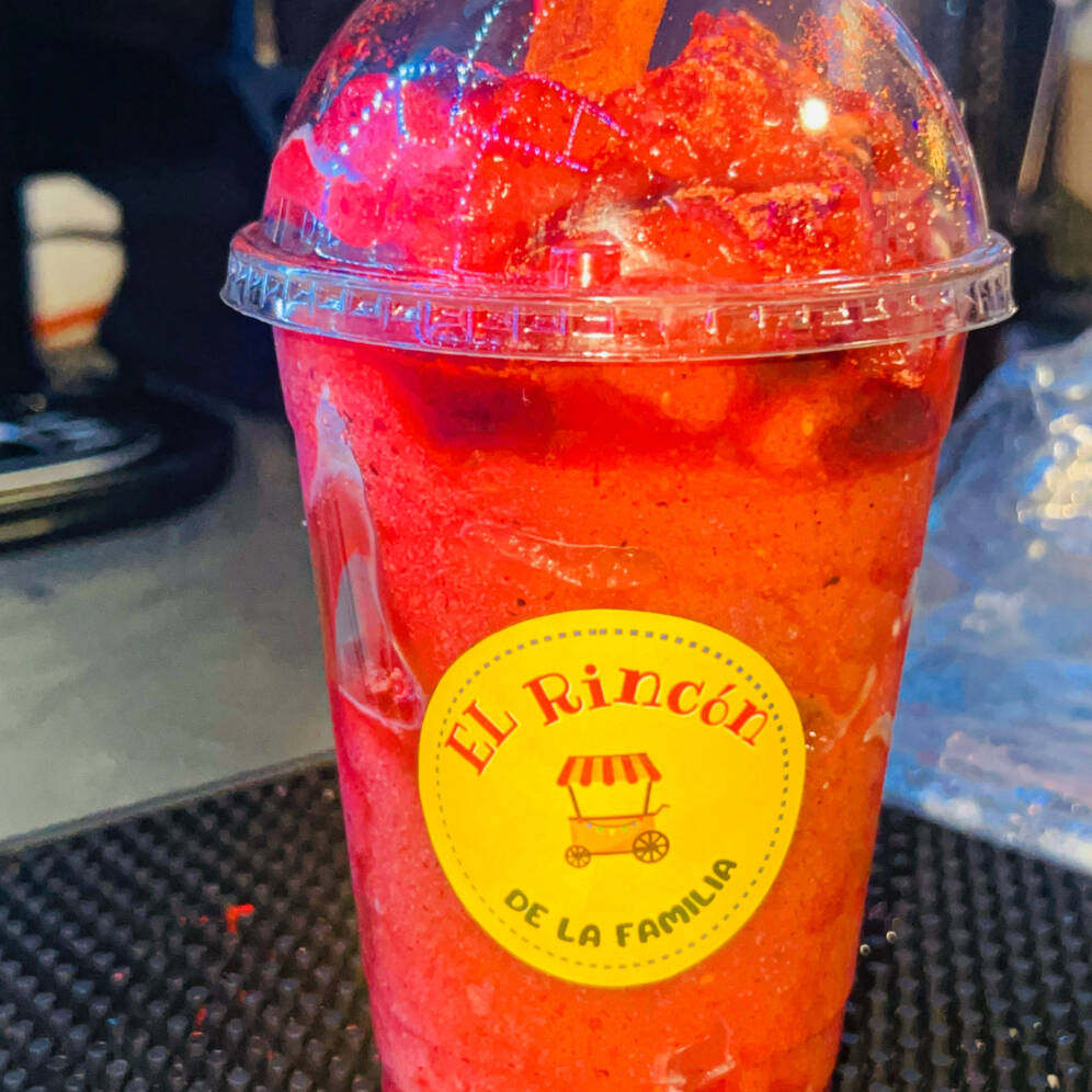 Chamoyada de Fresa con Tapioca 1/2 Litro