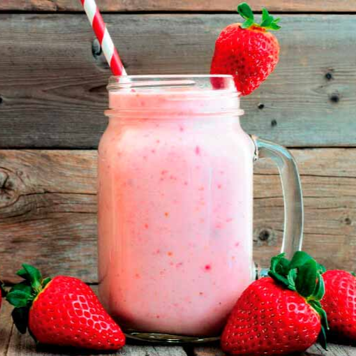 Malteada de Fresa