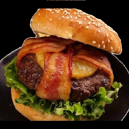 2 Hamburguesas Hawaianas