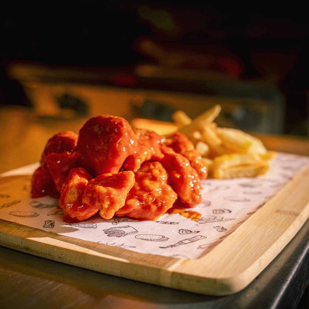 Boneless con Papas