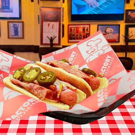 Hot Dogs con Tocino