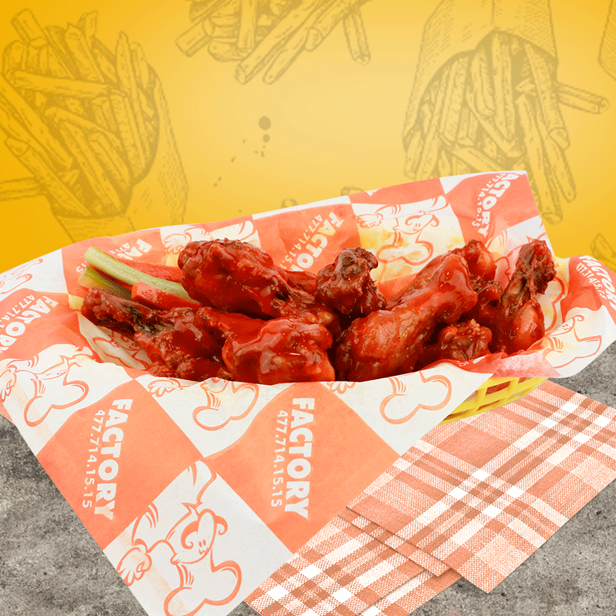 Factory Wings (Alitas) 10 pz C