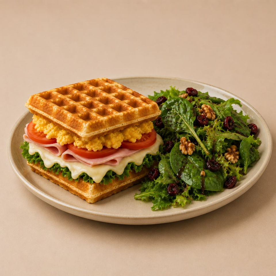Sandwich de Waffle