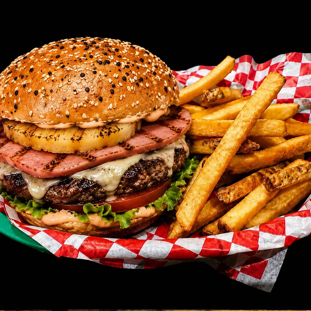 Hamburguesa Hawaiana 200 G