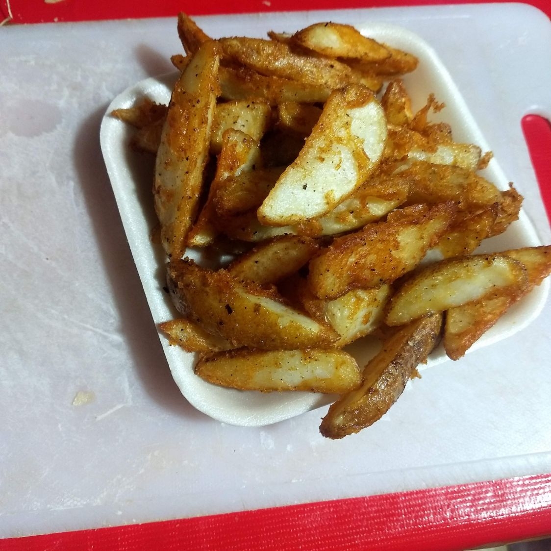 Orden de papas gajo
