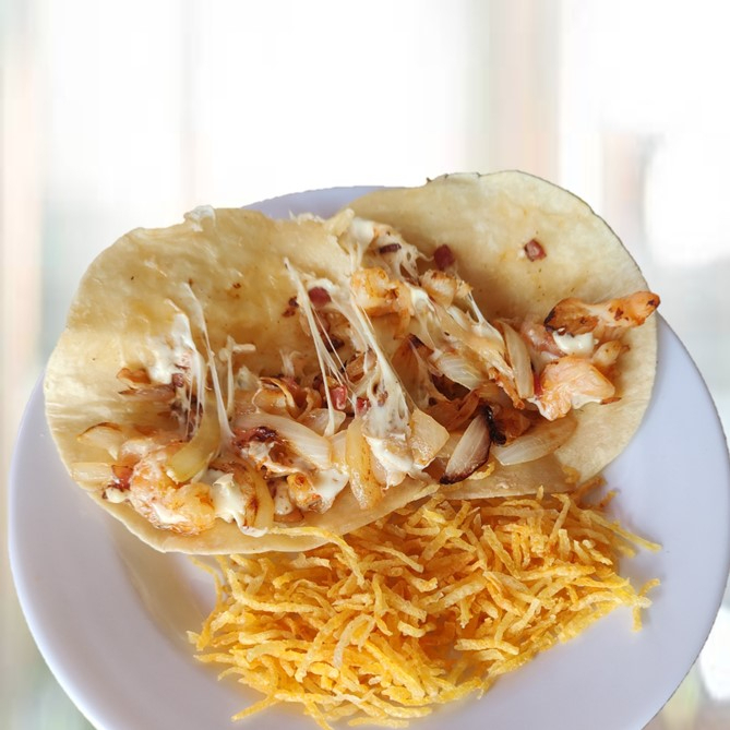 Taco de Camaron El Puerto