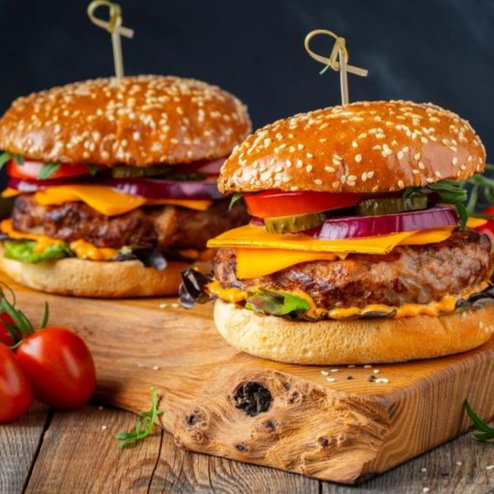 2 Hamburguesas Clásicas (Solas)