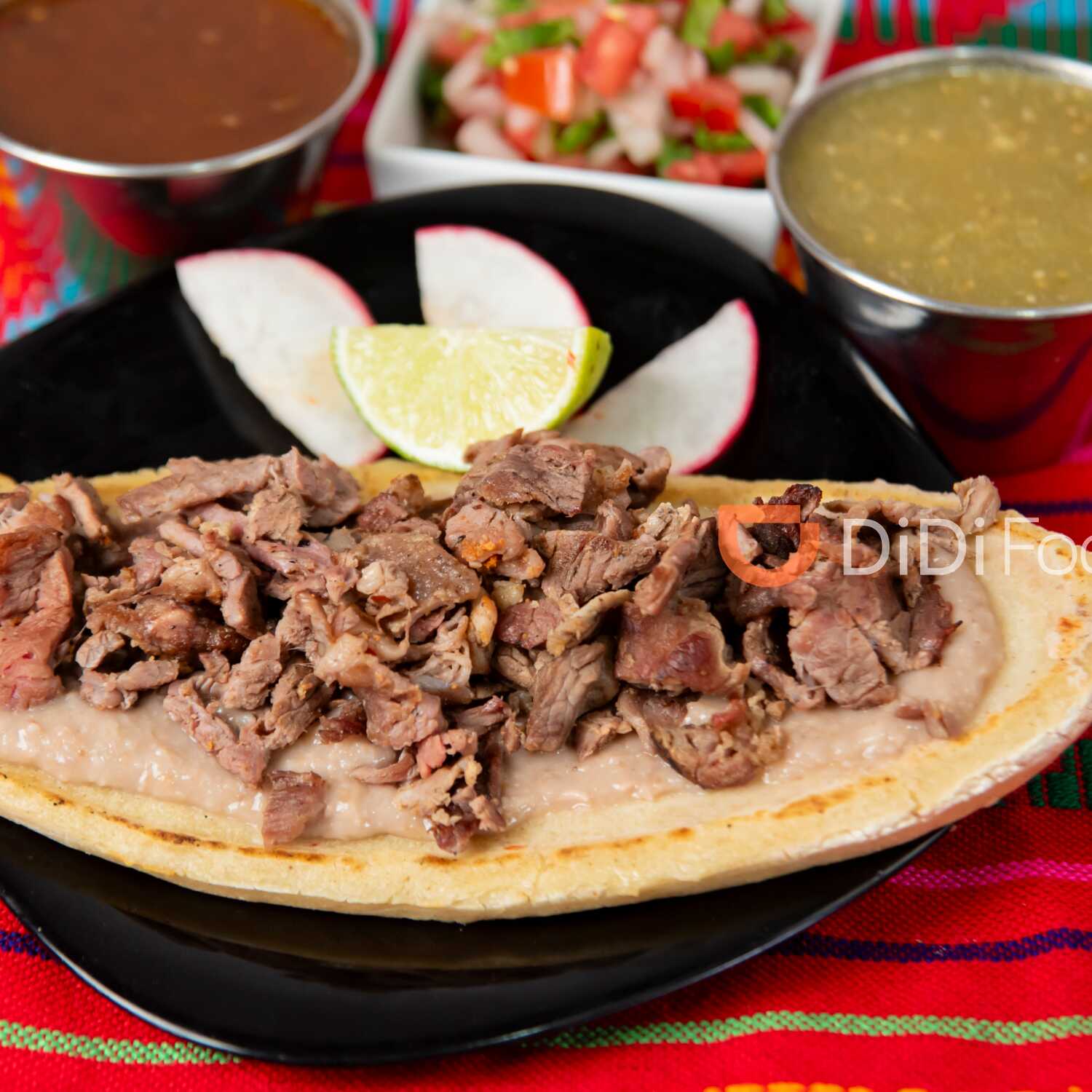 Huarache con Peinecillo de Res