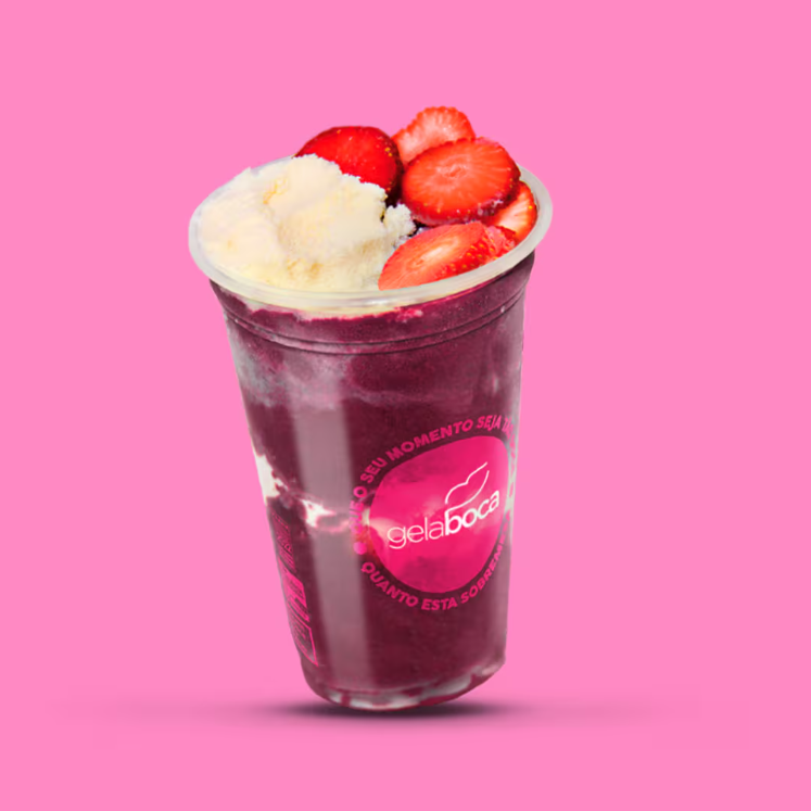 Copo de Açaí 300ml + 2 Complementos