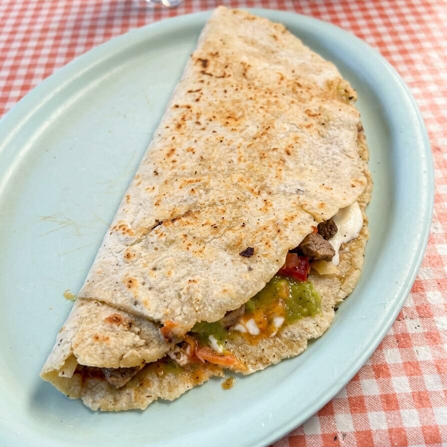 Quesadillas Maíz Montadas