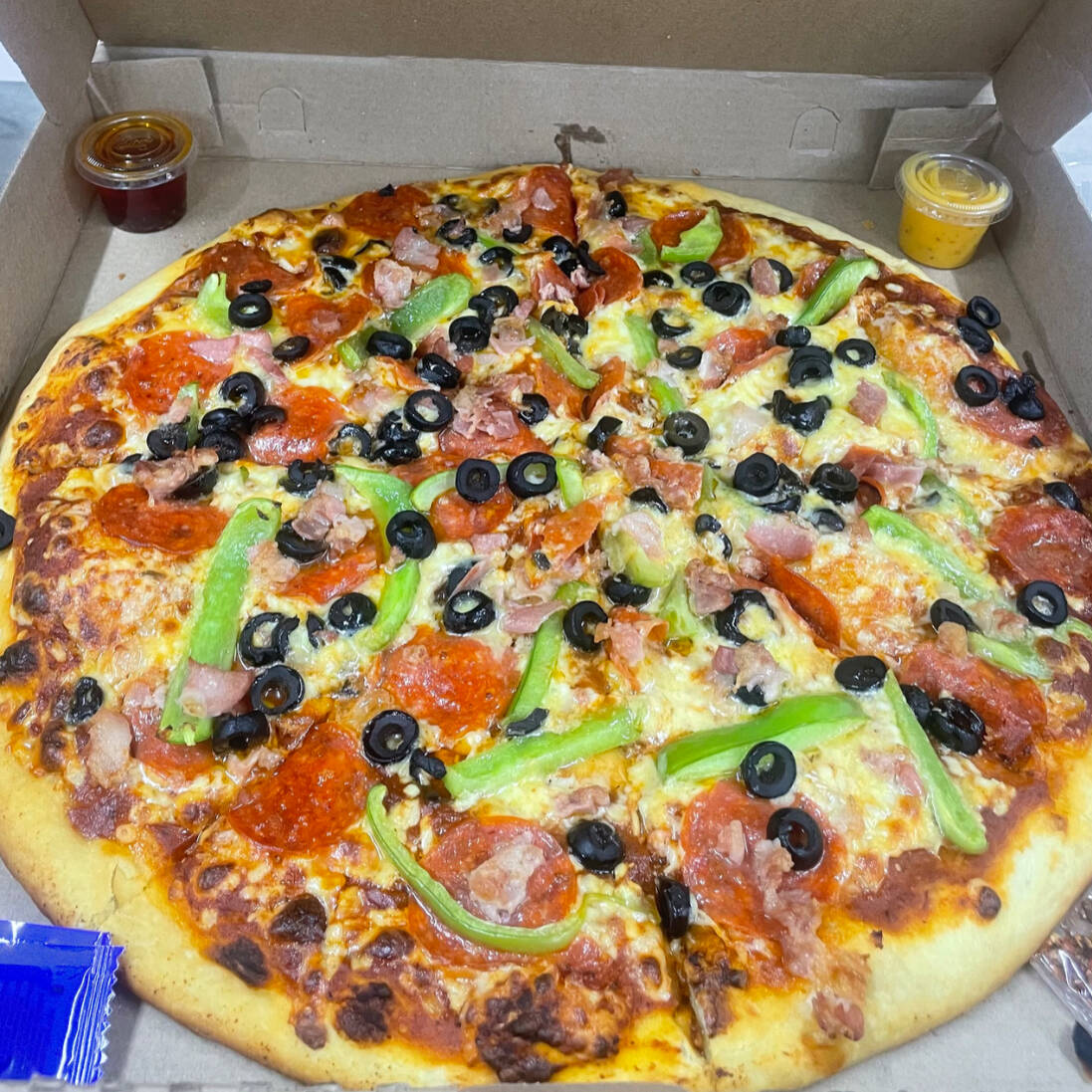 Pizza Familiar Romana