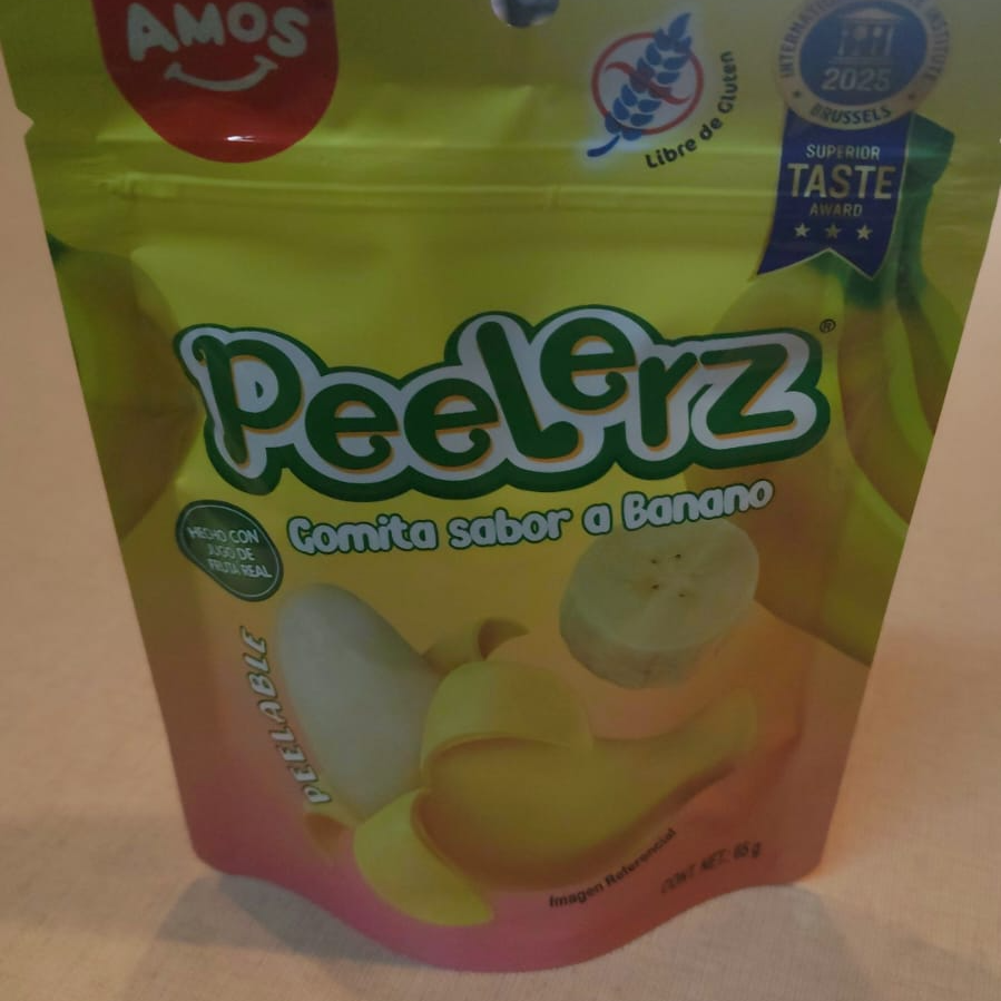 gomitas pelables banano