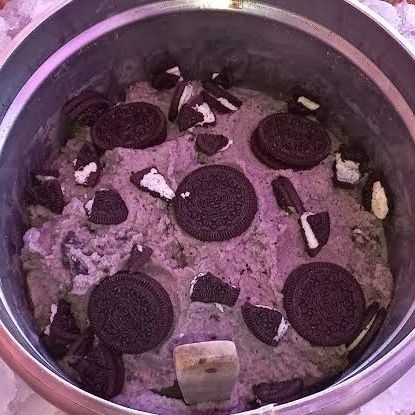 Nieve de galleta Oreo
