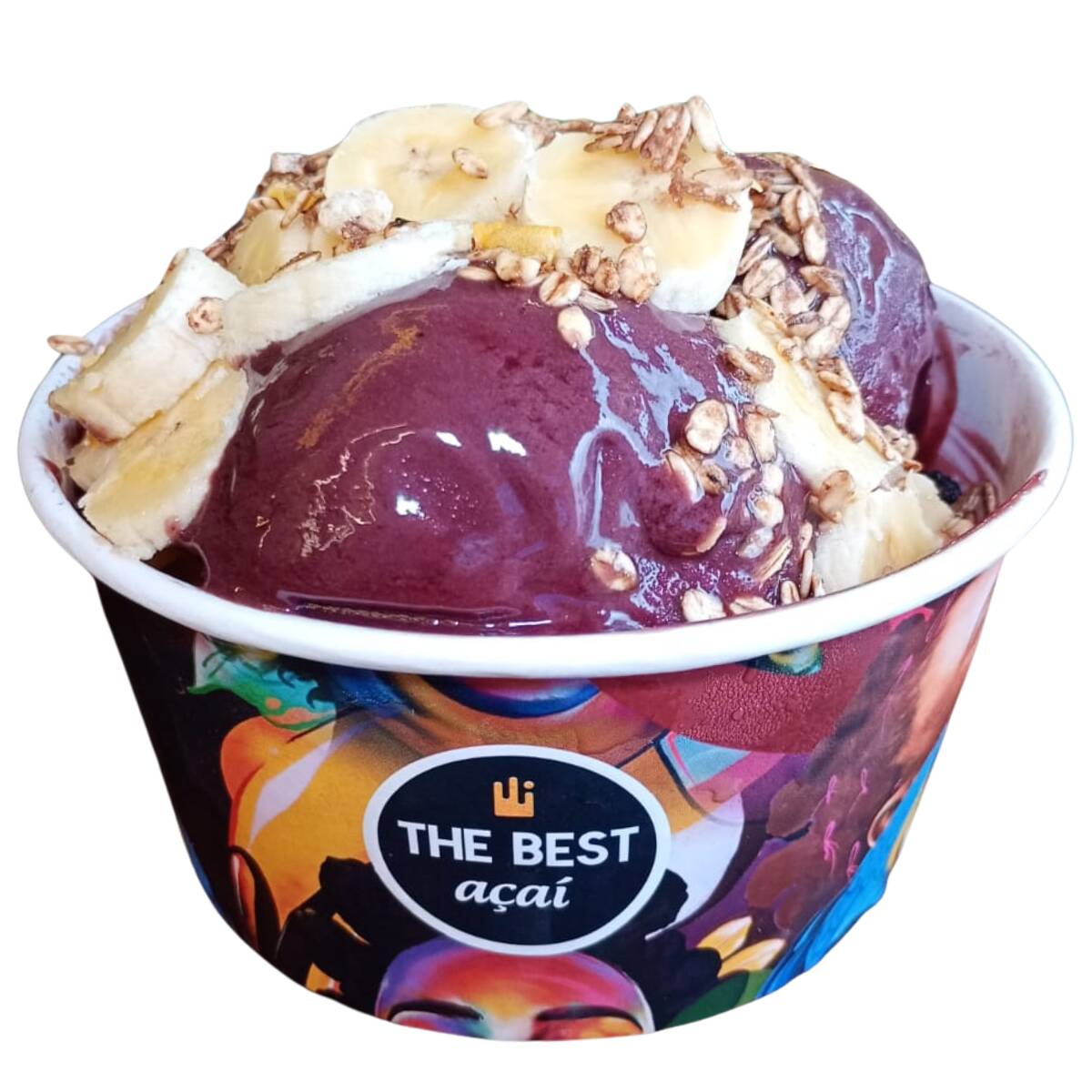 Perfeito pra quem quer energia e sabor sem sair da dieta! Um combo leve e delicioso com açaí zero açúcar, banana e granola crocante , ideal como pré-treino ou sobremesa saudável.