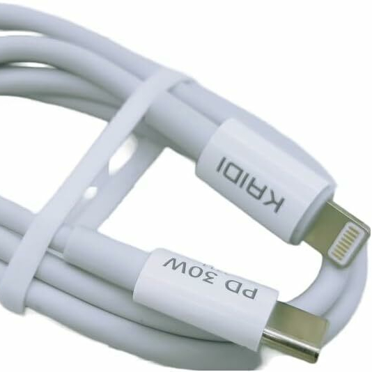 Cabo Kaidi Iphone p/ Fonte Tipo C TURBO 30W