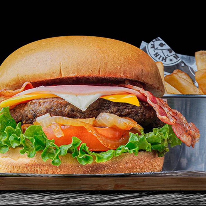 Full House Burger.