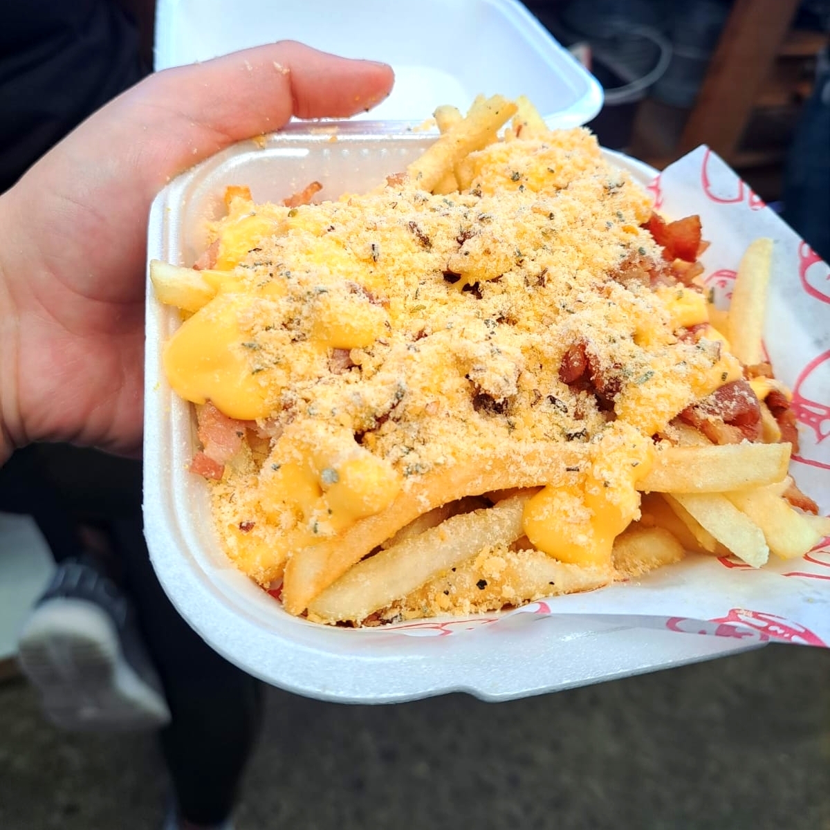 Papas Chicas Parmesano y Tocino