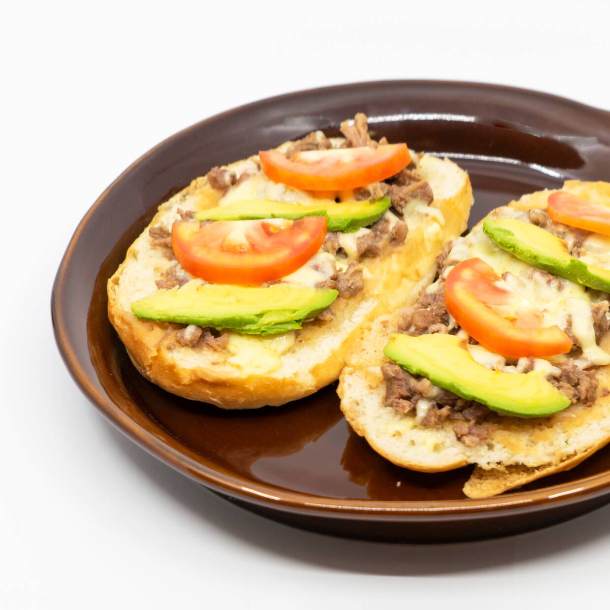 Mollete de Carne Asada