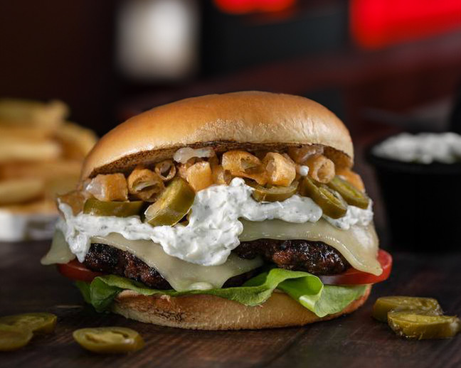 Ranch burger